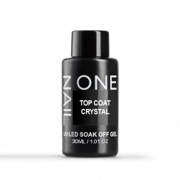 ONE NAIL   Топ без л/с с UV-фильтром  Top   CRYSTAL  (бутылка)   30мл