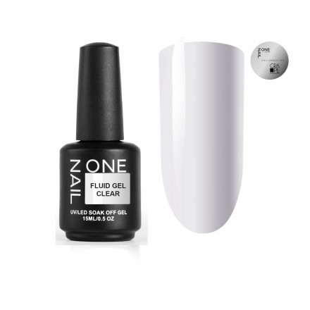 ONE NAIL   Гель для укрепления   Fluid gel   CLEAR   15мл