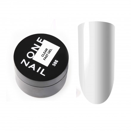 ONE NAIL   Гель моделирующий  Fast Gel    CLEAR   50г