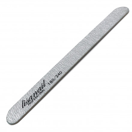 LISA NAIL   Пилка прямая на дереве   18см  180/240   (50шт)   [06]