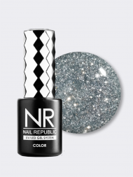 NAIL REPUBLIC   Гель-лак с шиммером   10мл   Diamonds   #418