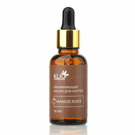 KLIO   Увлажняющее масло  для ногтей  30мл   MANGO JUICE