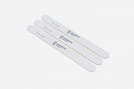 ALGEBRA BEAUTY   Пилка прямая на дереве   L Plus     180/240   (50шт)