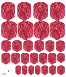 TIES   Пленка для педикюра   H-021