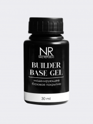 NAIL REPUBLIC   База прозрачная для донаращивания   Base BUILDER   30мл   (бутылка)
