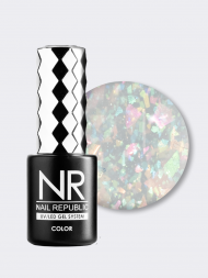 NAIL REPUBLIC   Гель-лак со слюдой   10мл   Opal Ocean   #1070