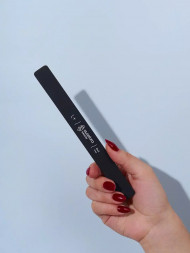 ALGEBRA BEAUTY   Основа для пилки прямая алюминиевая Черная   L Plus (180х18мм)