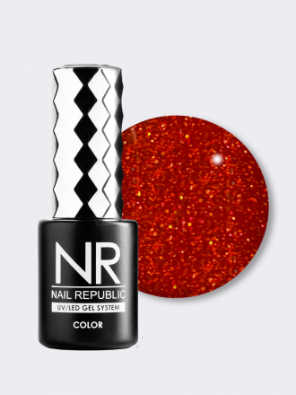 NAIL REPUBLIC   Гель-лак с шиммером   10мл   Femme Fatale   #424