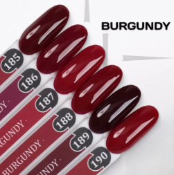 ALTA NIVELO   Гель-лак   10мл   BURGUNDY   #187
