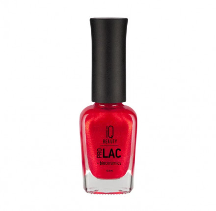 IQ BEAUTY   Лак для ногтей с биокерамикой перламутровый   12,5мл   Prolac FLIRTY&amp;FEMME   #058
