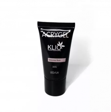 KLIO Акригель Shimmer Rose 30г (тюбик)