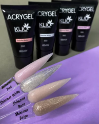 KLIO Акригель Shimmer Rose 30г (тюбик)