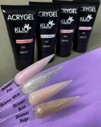 KLIO Акригель Shimmer Rose 30г (тюбик)
