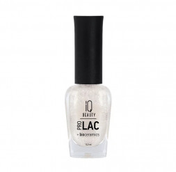IQ BEAUTY   Лак для ногтей с биокерамикой с хлопьями Юки   12,5мл   Prolac BORN TO SPARKLE   #059