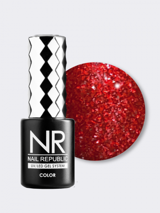 NAIL REPUBLIC   Гель-лак с шиммером   10мл   Femme Fatale   #430