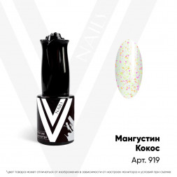 VOGUE NAILS   Гель-лак полупрозрачный с камифубуками  10мл  МАНГУСТИН-КОКОС