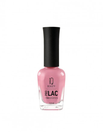 IQ BEAUTY   Лак для ногтей с биокерамикой   12,5мл   Prolac PINK MOLASSES   #163