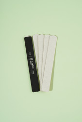 ALGEBRA BEAUTY   SOFT WHITE   Мягкие   M   #100   (50шт)   Сменные  файлы для пилки на вспененной подложке
