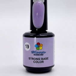 BLOOM   База камуфлирующая цветная  15мл   Base Strong COLOR   #19