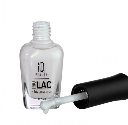 IQ BEAUTY   Лак для ногтей с биокерамикой перламутровый   12,5мл   Prolac PURE LOVE   #066