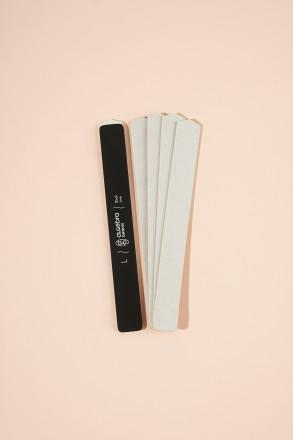 ALGEBRA BEAUTY   SOFT WHITE   Мягкие   L   #100   (50шт)   Сменные  файлы для пилки на вспененной подложке