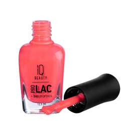 IQ BEAUTY   Лак для ногтей с биокерамикой неон   12,5мл   Prolac BERRY ME   #067