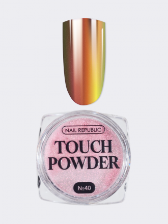 NAIL REPUBLIC   Втирка   0,2г   TOUCH POWDER   #40