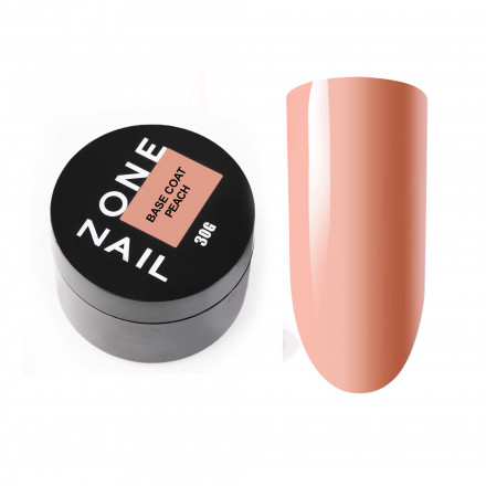 ONE NAIL   База камуфлирующая жесткая  Base   PEACH  (шайба)   30мл