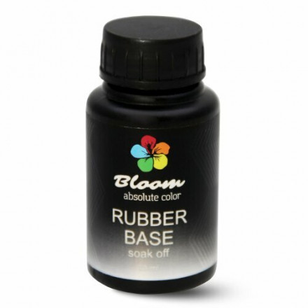 BLOOM   База прозрачная   Base  RUBBER   50мл   (бутылка)