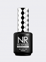 NAIL REPUBLIC   Топ для слайдеров без л/с   Top   No Wipe RUBBER  15мл