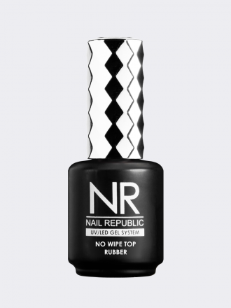 NAIL REPUBLIC   Топ для слайдеров без л/с   Top   No Wipe RUBBER  15мл