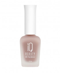 IQ BEAUTY   Укрепитель  для ослабленных и ломких ногтей с натуральным тонирующим эффектом матовый   12,5мл   BB Hardener   SKIN