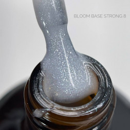 BLOOM   Base Strong COVER   #08   15мл   База камуфлирующая жесткая с шиммером