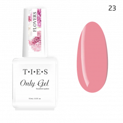 TIES   Гель для укрепления  ONLY GEL  15мл   Flowers   №23