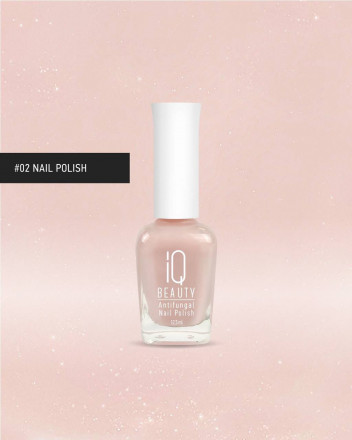 IQ BEAUTY   Лак для ногтей для защиты от грибка с активатором роста матовый   12,5мл   Antifungal   #02