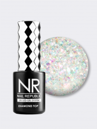 NAIL REPUBLIC   Топ с шиммером без л/с   10мл   Top   DIAMOND   #03
