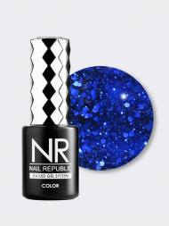 NAIL REPUBLIC   Гель-лак с шиммером   10мл   Frozen   #460