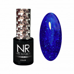 NAIL REPUBLIC   Гель-лак с шиммером   10мл   Frozen   #462