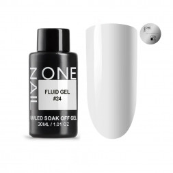 ONE NAIL   Гель для укрепления   Fluid gel   #24   30г   (бутылка)