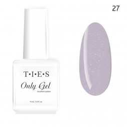 TIES   Гель для укрепления  ONLY GEL  15мл   Flowers   №27 Светоотражающий