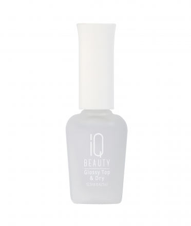 IQ BEAUTY   Зеркальное защитное покрытие и сушка   12,5мл   GLOSSY TOP &amp; DRY