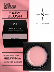 ALTA NIVELO   Гель для моделирования   Gel Black   BABY BLUSH   30г